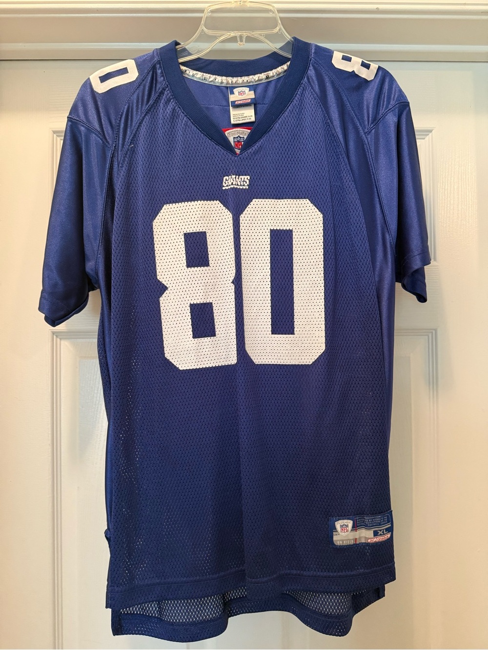 NFL Blue #80 Giants Football Jersey